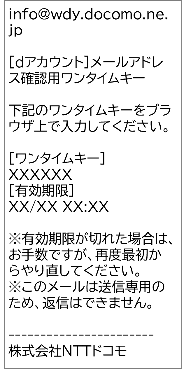 メール受信確認